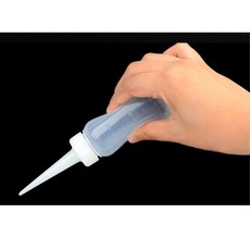 화장실 타일 바닥 벽면 줄눈 시공 스포이드 용기 100ml 투명, 소