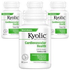 쿄릭 에이지드 갈릭 익스트랙트 카디오베스큘러 캡슐, 100정, 4개