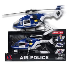[아이아이엘] 구조헬기(폴리스) 장난감 헬리콥터 장난감 비행기, 1개