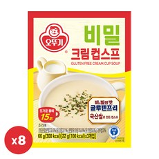 오뚜기 비밀 크림컵스프(22GX3) 8개, 22g, 24개