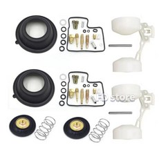 혼다 VT700 섀도우 오토바이 기화기 수리 키트 2세트, 01 China Mainland