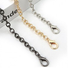 스트랩 체인 가방 얇은6mm 액세서리 100cm120cm, 1개, 100cm_블랙