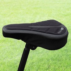 안장쿠션 젤쿠션 엉덩이보호 안장커버 블랙 자전거 40167PC 1(EA)