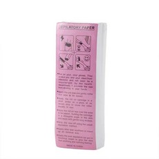 전문 제모 왁싱 스트립 부직포 원단 종이 다리 미용 도구, 1. 100pc