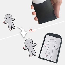 JL매직 관객이 선택한 곳을 정확하게 예언하는 부두프리딕션 간단한 마술 도구, 1세트
