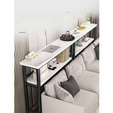 틈새테이블 폭좁은 테이블 선반 좁고긴 협탁 탁자 창가 단층 80x20cm B, 이중층 100x20cm