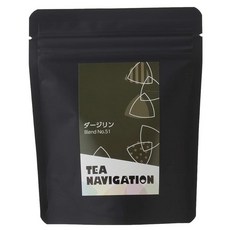 TEA NAVIGATION 홍차 선물 티백 유기농 다질린 스탠드 팩 7포입, 1개, 1개입, 1g