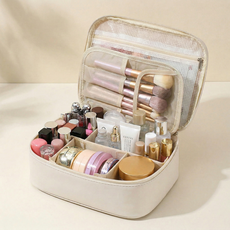 예그리나 대용량 화장품 파우치 방수 여행용 메이크업 가방