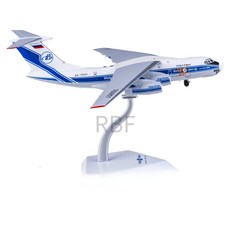 RBF絕版 SQ 金屬 1:200 Volga-Dnepr IL-76TD-90VD L2096 飛機模型, 1個