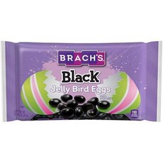Brach's 블랙 젤리 버드 에그 411.1g(14.5온스) 백 2개 팩, Brach's 블랙 젤리 버드 에그, 411.1g(14