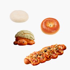 [카페노리] 냉동생지 - SSG 단과자볼 도우 / 알생지, 60개, 54g