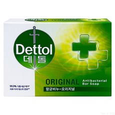 데톨 항균비누 오리지날 95g, 5개