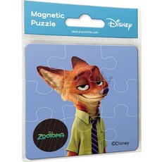 옵트샵 주토피아 닉 큰조각자석 9피스 자석퍼즐