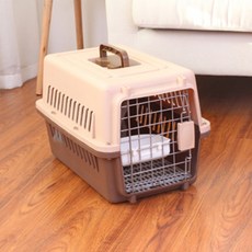 소형 DIY 이동장 하우스 비행기 항공 케이지 훈련 켄넬 강아지 이동가방 고양이 캐리어, 단품