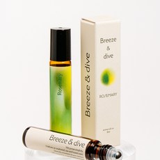 브리즈앤다이브 아로마롤온 로즈마리 8ml 프리미엄 원료 비건인증 천연 유기농 테라피 오일 저자극 집중력강화 마사지 선물 부모님 이벤트 어린이집 선생님, 1개