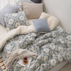 페이원 광목 순면 항균솜 깨끗한 차렵이불 Q 베이지