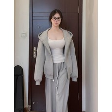 運動套裝秋冬寬鬆顯瘦韓版時尚慵懶風衛衣休閒兩件套