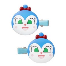 東京速購 大臉造型鐵製髮夾 可愛瀏海髮夾, 1個, 藍精靈