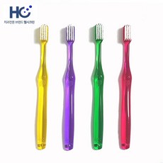 [치과전용] 헬시크린 성인칫솔 탄력있는 부드러운모, 1개, 12개입