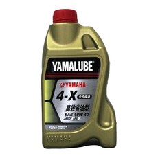 易油網 YAMAHA 山葉 YAMALUBE 4X 10W40 全合成機油 金罐 BWSR 勁戰適用, 1個, 4X 10W40 900cc