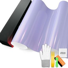 PET 갤럭시 더스트 글로스 플래티넘 레드 카멜레온 메탈릭 컬러 시프트 색상 변경 비닐 랩 자동차 스티커 데칼 필름 시트 기포 방지 공기 방출 기술 도구 세트 4.9 x 1.5, 1.6FT x 5FT