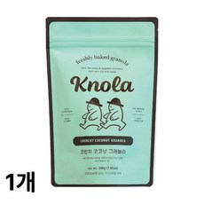 크놀라 크런치 코코넛 그래놀라 시리얼, 200g, 1개