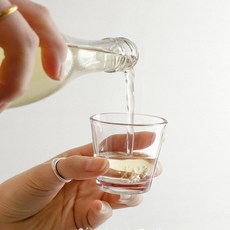 심플 무지 술잔 유리 소주잔 60ml 미니술잔 미니소주잔 작은소주잔, 1개