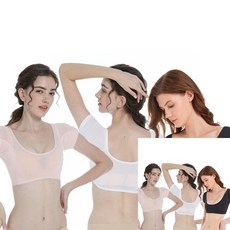 MN 겨드랑이 땀 흡수 패드 여성언더웨어, 05땀패드이너-검정L