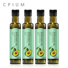 씨피움 엑스트라버진 아보카도오일 250ml 1병, 4개