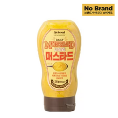노브랜드 데일리머스타드소스 335g, 1개