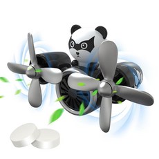 자동차 공기 청정기 파일럿 트윈 회전 프로펠러 귀여운 자동 팬 디퓨저 공기 배출구 자동차 벤트 클립 방향제 차량 내 재미있는 회전 액세서리 자동차 방향제 장식, 자동차 공기 청정기 파일럿 트윈 회전 프로펠러, 귀여운