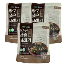 빠뿡 강원도 양구 펀치볼 S급 시래기 바로먹는 삶은 시래기, 3개, 300g