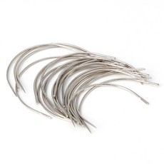 성인용 러그 가죽 카프츠 제작 용품을 위한 C형 곡선 매트리스 바늘 25개/세트 캔버스 수리 직조 모델링, XL