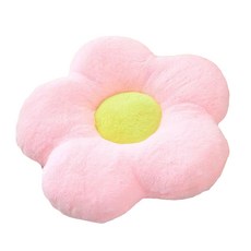 花朵造型座墊 辦公室靠墊 絨毛抱枕 午睡枕 居家裝飾, 粉