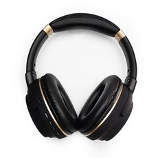 粉色耳罩式耳機，無線藍牙，舒適配戴，內建麥克風，時尚簡約, 黑色, Neo 1