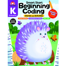 (영문도서) Smart Start: Beginning Coding Stories and Activities Grade K Paperback, Evan-Moor Educational Publi..., English, 9781645141549