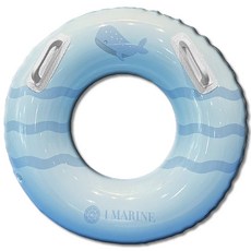 [에스오엠] 아이마린 손잡이 고래 튜브65, 1개