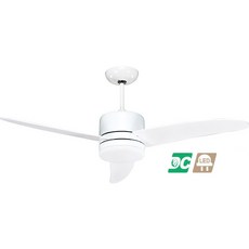 DC吊扇燈 42吋 LED 22瓦 附遙控 台灣製造, 白