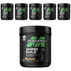 MUSCLETECH BCAA蛋白質補充保健粉 熱帶水果口味, 6罐, 614克