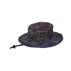 日本KiU 428-508 螺旋拚織 抗UV透氣防水遮陽帽 便利收納 防風帽帶(男女適用), 黑色