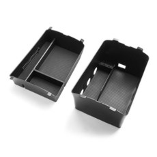 LUWU 2026 팰리세이드 센터 콘솔 오거나이저 현대 액세서리와 호환 팔걸이 오거나이저 상단 인서트 트레이 LX3 액세서리 블랙 (7시트에만 해당) 339163, 2026 Palisade 콘솔 오거나이저 2개