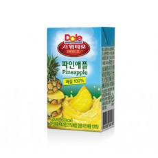 파인애플주스팩 돌, 120ml, 32개