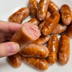 프리미엄 한돈 바베큐소시지 통통소시지 간편조리 캠핑 술안주 양장 180g, 통통소시지 180g
