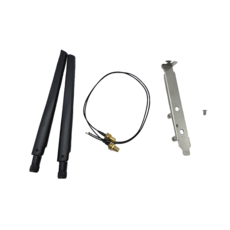 와이파이 안테나세트6DBi Antenna M.2/NGFF WiFi card Interface 타입 SMA to MHF IPEX 4 케이블포함, 1개, 6Dbi 안테나세트