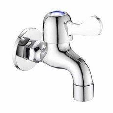 洗衣機水龍頭 銅芯一進二出防濺水龍頭家用, 1個, 加厚防濺龍頭 9公分