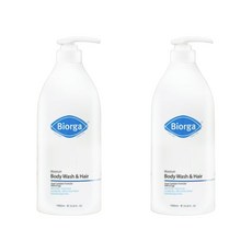 1+1 바이오가 모이스춰 바디워시 앤 헤어 1000ml, 1L, 1개