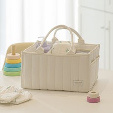 모모 기저귀가방 패브릭 기저귀정리함 수납 바구니, 모모 기저귀 수납 가방