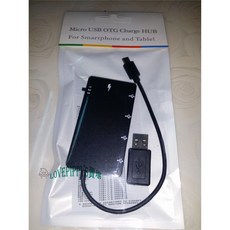 華碩 OTG充電傳輸數據集線器，適用M80TA T100TA，維持電量Micro USB OTG Hub, 1個