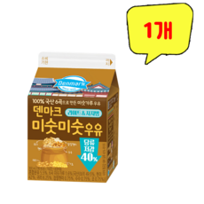덴마크)미숫미숫우유, 1개, 300ml