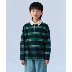 무신사 스탠다드 MUSINSA STANDARD KIDS 멀티 스트라이프 럭비 셔츠 1 [네이비] MKETL4Z07-NA 418457